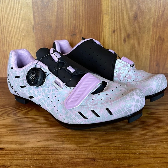 Scurtain Shoes Scurtain Purple Cycling Shoes Size 8 Velcro New With